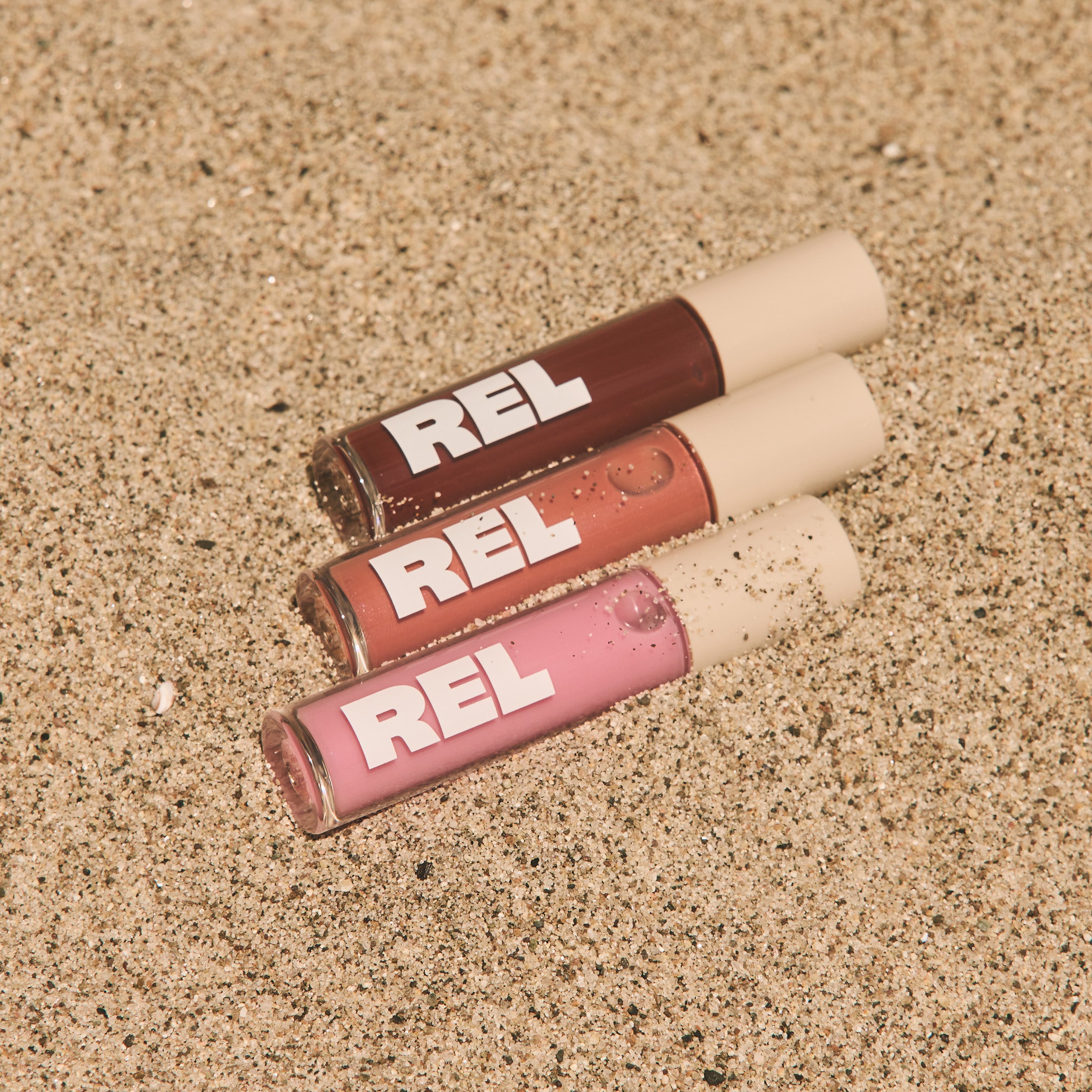REL Beauty Glossy Lip Oil Sandy